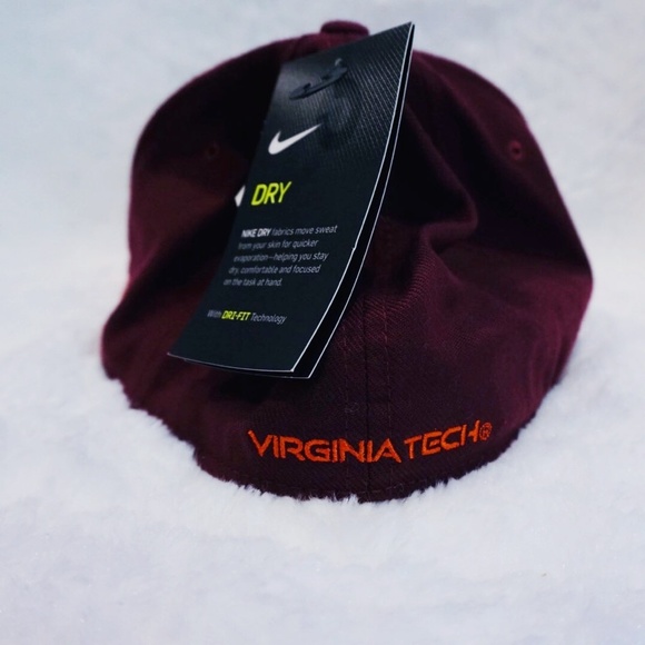 NEW NIKE VIRGINIA TECH HAT VT WITH TAGS UNISEX - Picture 3 of 7